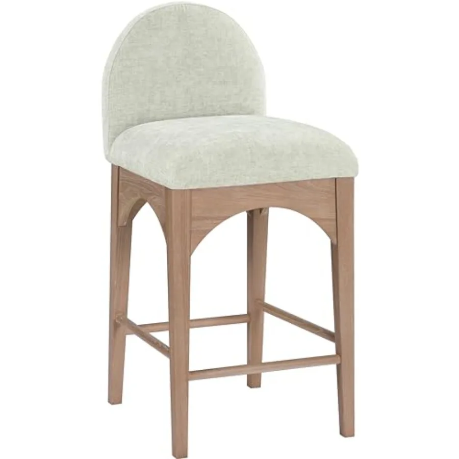 390Mint-C Waldorf Collection Art Deco Stool with Soft Mint Green Chenille Fabric Solid Ash Wood Natural Finish Counter Height S
390Mint-C Waldorf Collection Art Deco Stool with Soft Mint Green Chenille Fabric Solid Ash Wood Natural Finish Counter Height S