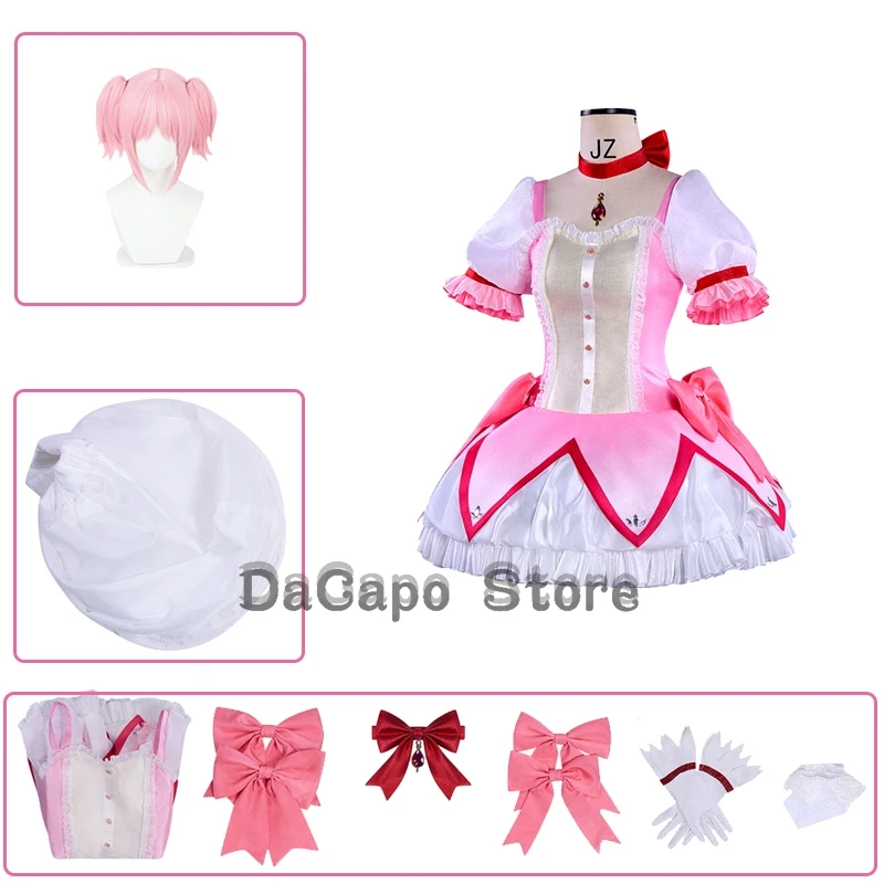 Аниме Косплей Мадока Канаме Косплей Одежда Парик Puella Magi Madoka ☆ Магическое розовое платье Lolilta Kaname Madoka, милые туфли наряды
Аниме Косплей Мадока Канаме Косплей Одежда Парик Puella Magi Madoka ☆ Магическое розовое платье Lolilta Kaname Madoka, милые туфли наряды