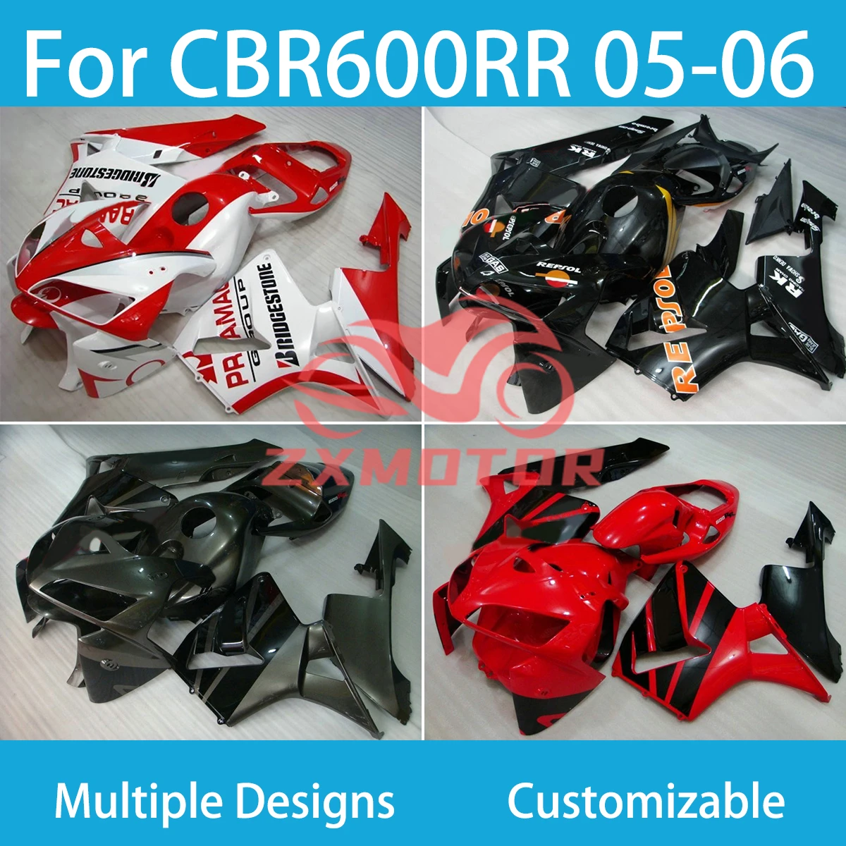 Обтекатели для Honda CBR 600RR 2005 2006, высококачественный комплект обтекателей из АБС-пластика для мотоцикла CBR600RR 05 06
Обтекатели для Honda CBR 600RR 2005 2006, высококачественный комплект обтекателей из АБС-пластика для мотоцикла CBR600RR 05 06