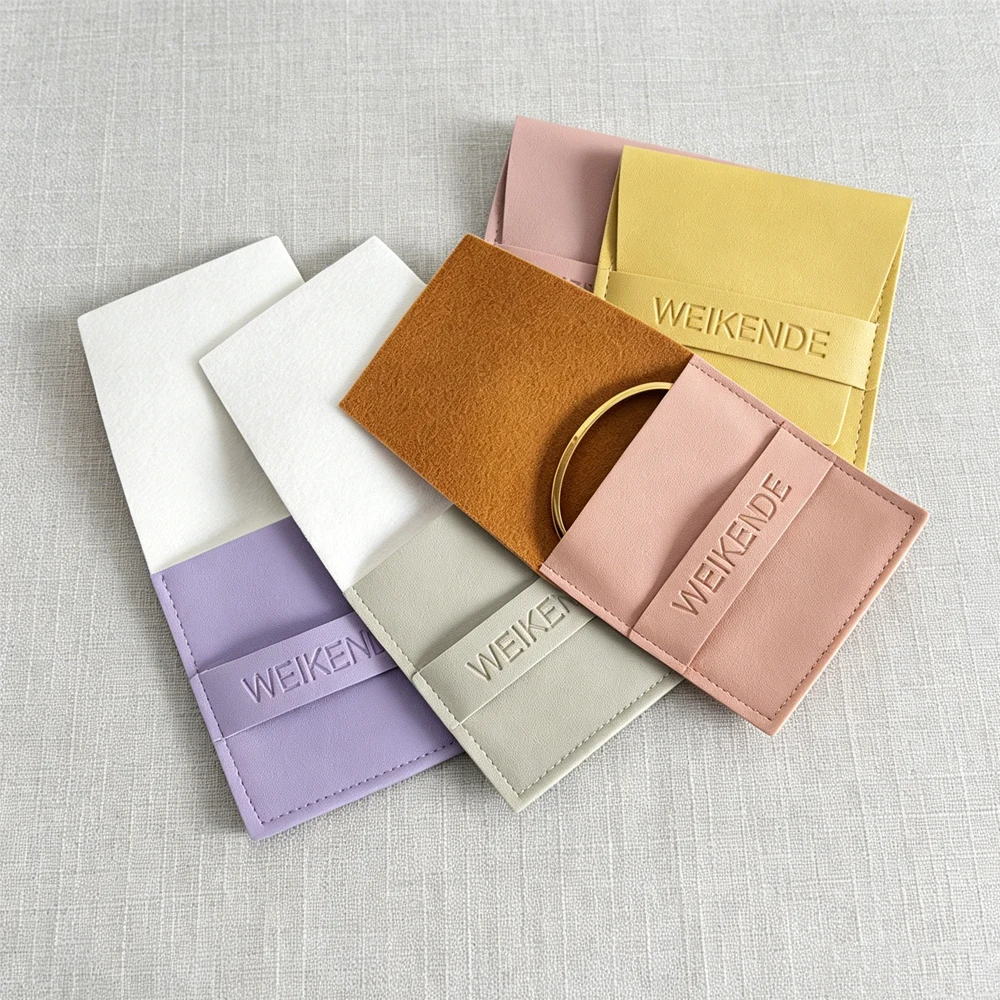 50Pcs/Lot Custom Logo PU Leather Bag Jewelry Presents Bags Earrings Necklace Ring Key Packaging Pouches Wedding Travel Dust Sack
50Pcs/Lot Custom Logo PU Leather Bag Jewelry Presents Bags Earrings Necklace Ring Key Packaging Pouches Wedding Travel Dust Sack