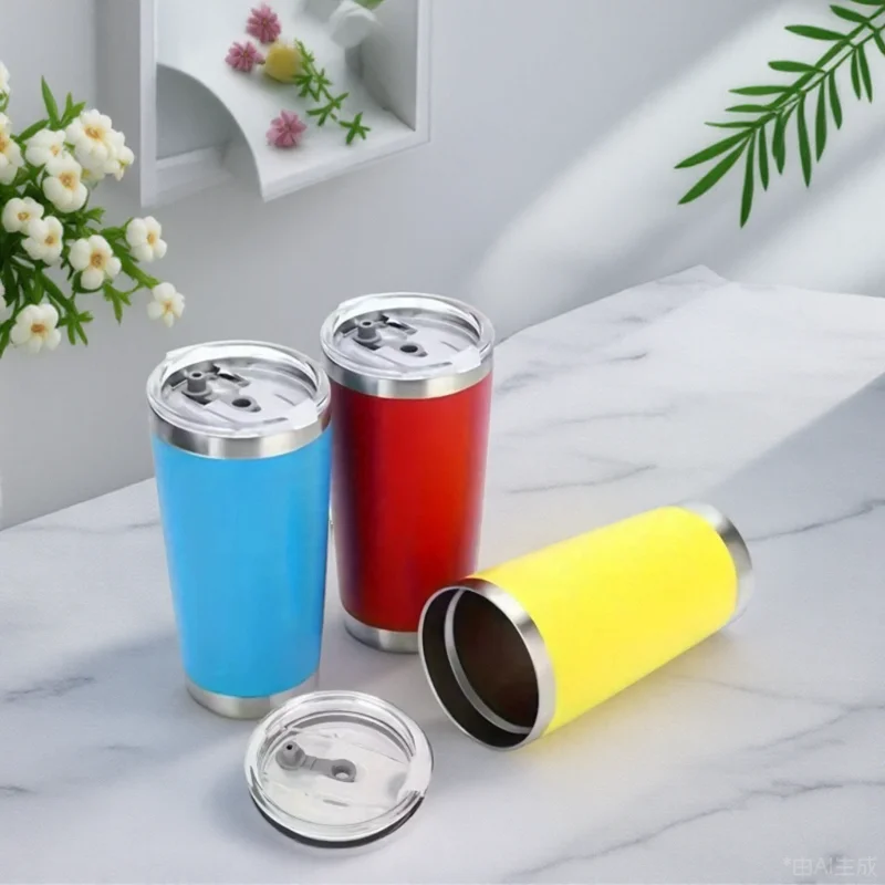 20oz Tumbler With Lid Stainless Steel Vacuum Insulated Double Wall Travel Cup Protable Cold And Hot Coffee Car Mug
20oz Tumbler With Lid Stainless Steel Vacuum Insulated Double Wall Travel Cup Protable Cold And Hot Coffee Car Mug