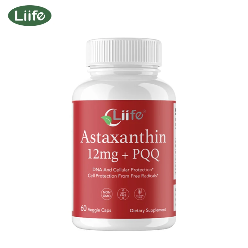 Liife Astaxanthin 60 Capsules – Microalgae Source Antioxidant for Eye, Skin, Joint & Circulation Support – 1-Month Supply
Liife Astaxanthin 60 Capsules – Microalgae Source Antioxidant for Eye, Skin, Joint & Circulation Support – 1-Month Supply