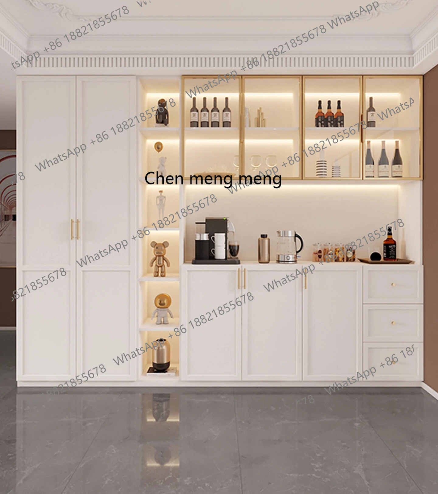 French Cream Style Dining Side Cabinet Light Luxury Household Restaurant Storage Simple Multifunctional Storage Cabinet
French Cream Style Dining Side Cabinet Light Luxury Household Restaurant Storage Simple Multifunctional Storage Cabinet