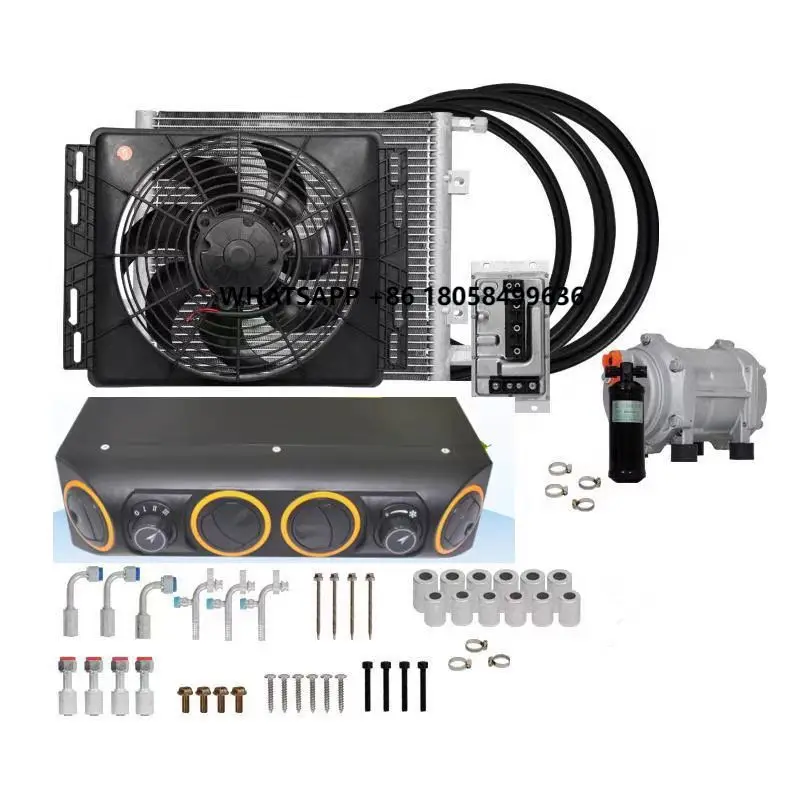 Auto AC Air Conditioner System Air Complete Conditioning BEU-404 Under-Dash Evaporator Unit 24V for Vintage Modified Cars
Auto AC Air Conditioner System Air Complete Conditioning BEU-404 Under-Dash Evaporator Unit 24V for Vintage Modified Cars