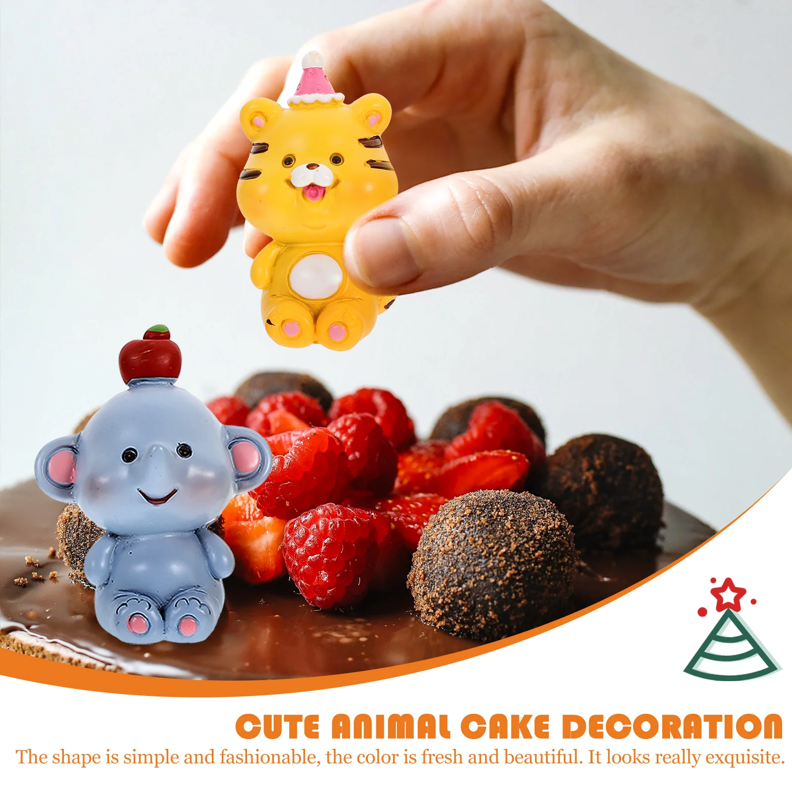 4Pcs Miniature Animal Cake Decoration Toppers Cute Cartoon Resin Animal Cake Decor Lightweight Miniature Figurines
4Pcs Miniature Animal Cake Decoration Toppers Cute Cartoon Resin Animal Cake Decor Lightweight Miniature Figurines