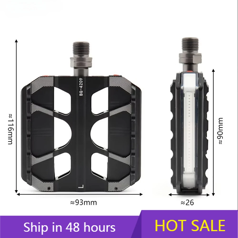 POWER LEAPSeeMore Folding/Mountain Bikes IP6 Waterproof Cycling Pedals Bicycle Accessories Parts MTB Non-slip Luminous Pedals
POWER LEAPSeeMore Folding/Mountain Bikes IP6 Waterproof Cycling Pedals Bicycle Accessories Parts MTB Non-slip Luminous Pedals