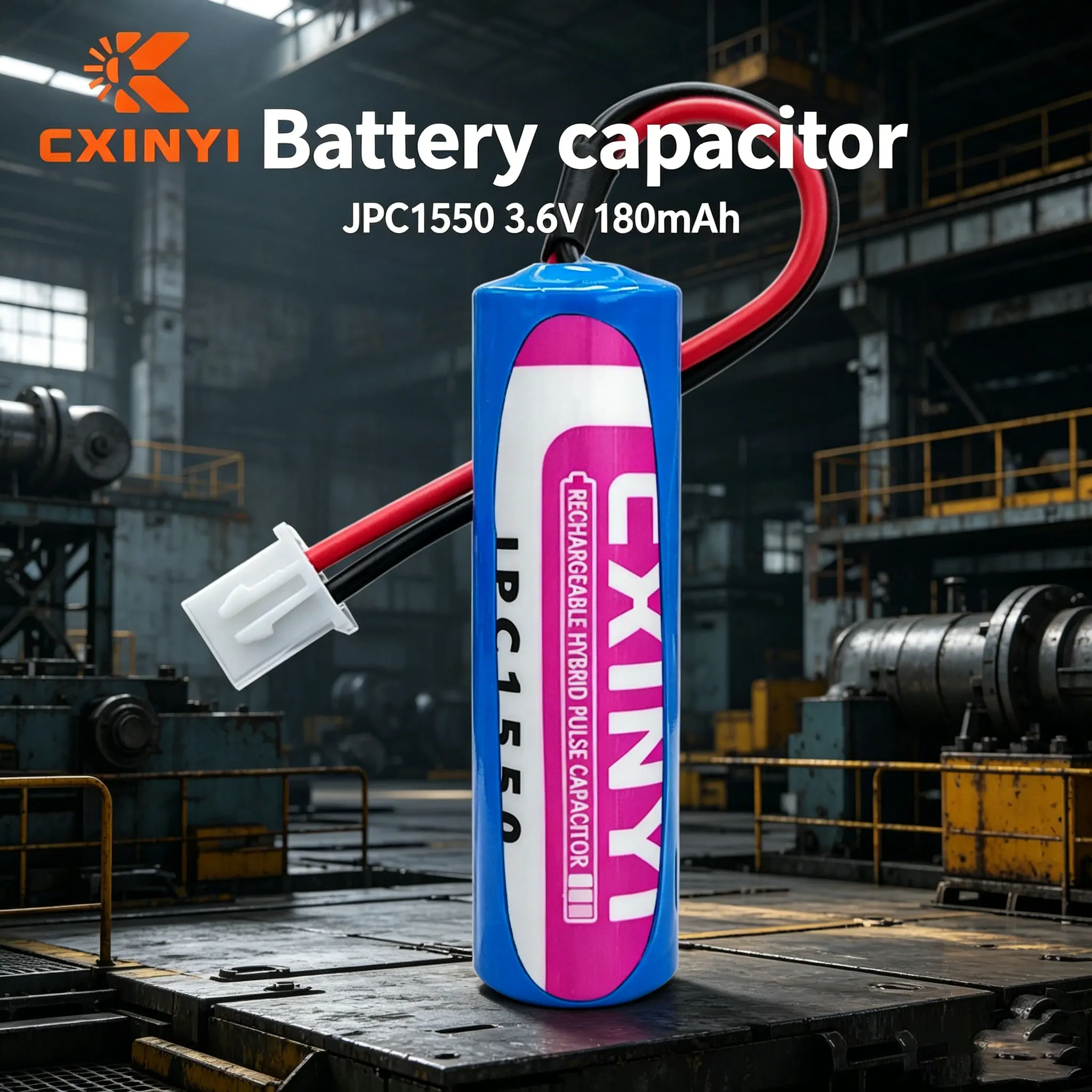CXINYI JPC1550 Super Composite Capacitor Battery 3.6V Wireless Probe Intelligent Water Meter Sensor Temperature Controller
CXINYI JPC1550 Super Composite Capacitor Battery 3.6V Wireless Probe Intelligent Water Meter Sensor Temperature Controller