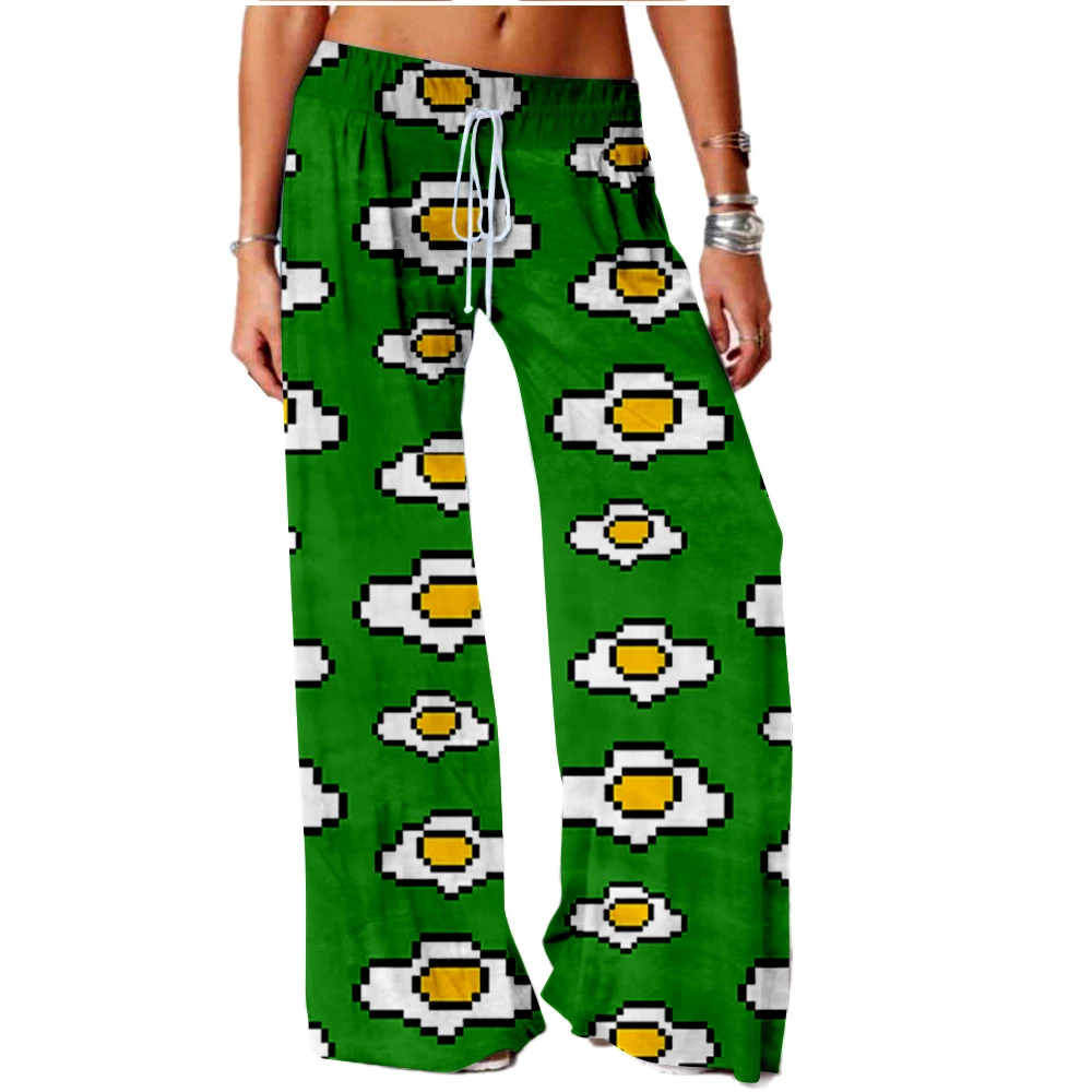 Women Egg Print Wide Leg Pants Fashion Bottoms Streetwear Casual Trousers SOJINM Women Baggy Sweatpants Joggers
Women Egg Print Wide Leg Pants Fashion Bottoms Streetwear Casual Trousers SOJINM Women Baggy Sweatpants Joggers