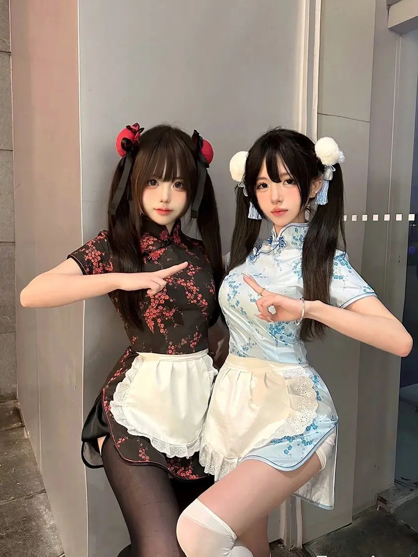 Костюм Cheongsam в китайском стиле для косплея, японский стиль, милый фартук Лолиты для девочек, Хэллоуин, Рождество, аниме, анимационный костюм
Костюм Cheongsam в китайском стиле для косплея, японский стиль, милый фартук Лолиты для девочек, Хэллоуин, Рождество, аниме, анимационный костюм