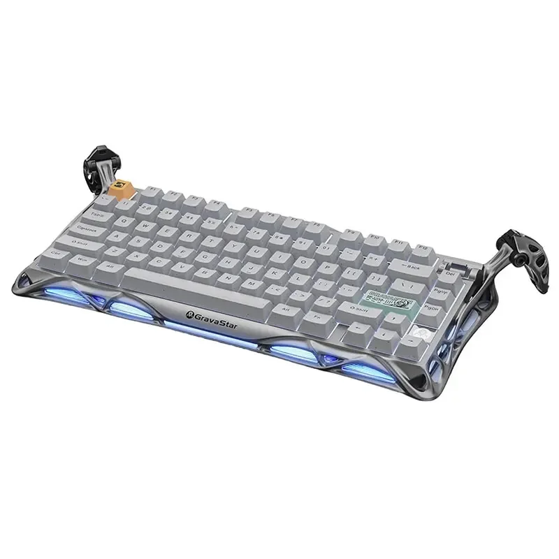 GravaStar K1 Pro 75% Беспроводная механическая игровая клавиатура 79 клавиш RGB-подсветка Линейные переключатели Механическая клавиатура
GravaStar K1 Pro 75% Беспроводная механическая игровая клавиатура 79 клавиш RGB-подсветка Линейные переключатели Механическая клавиатура