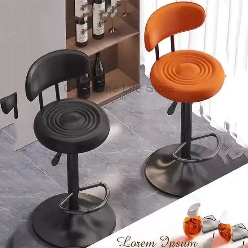 Minimalist luxury bar stool designer nordic office adjustable modern bar stools bedroom Computer Relaxing metal sillas furniture
Minimalist luxury bar stool designer nordic office adjustable modern bar stools bedroom Computer Relaxing metal sillas furniture