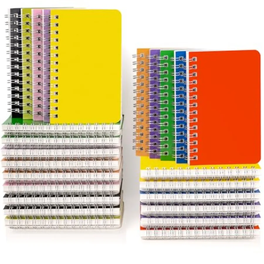 Small Notebooks 3x5 Bulk, Mini Spiral Notebooks 40 Packs, Pocket Notebooks Notepads Memo Pads 10 Assorted Colors for School Hom
Small Notebooks 3x5 Bulk, Mini Spiral Notebooks 40 Packs, Pocket Notebooks Notepads Memo Pads 10 Assorted Colors for School Hom