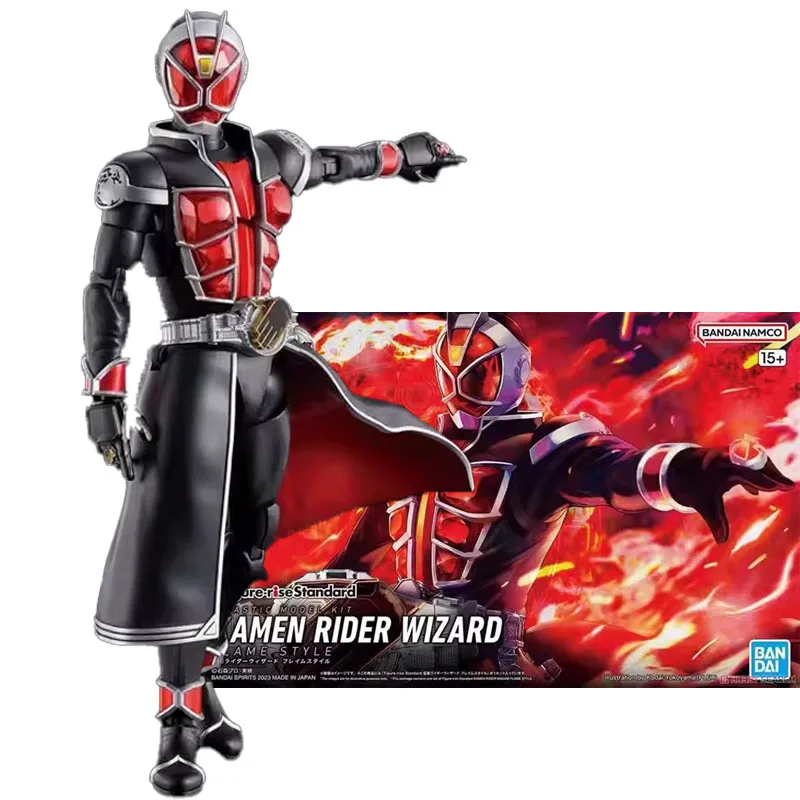 Оригинальная фигурка Bandai в стиле аниме, Райдер, волшебник, пламя, стандартная сборка, модель, игрушки, экшн-фигурки, подарки для детей
Оригинальная фигурка Bandai в стиле аниме, Райдер, волшебник, пламя, стандартная сборка, модель, игрушки, экшн-фигурки, подарки для детей