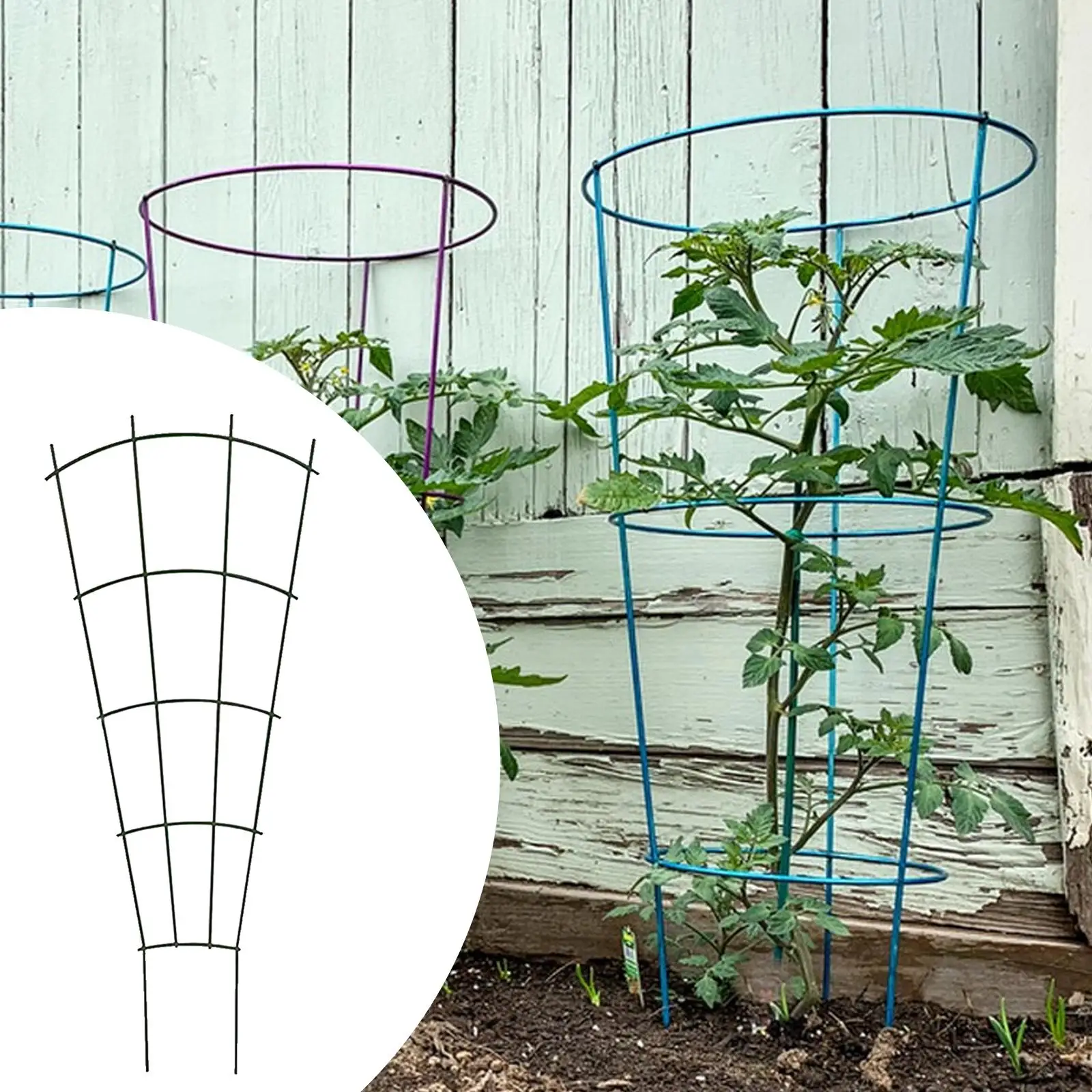 Climbing Plants Trellis Versatile Plants Stakes Sturdy Practical Plant Flower Support for Patio Indoor Outdoor Balcony Backyard
Climbing Plants Trellis Versatile Plants Stakes Sturdy Practical Plant Flower Support for Patio Indoor Outdoor Balcony Backyard