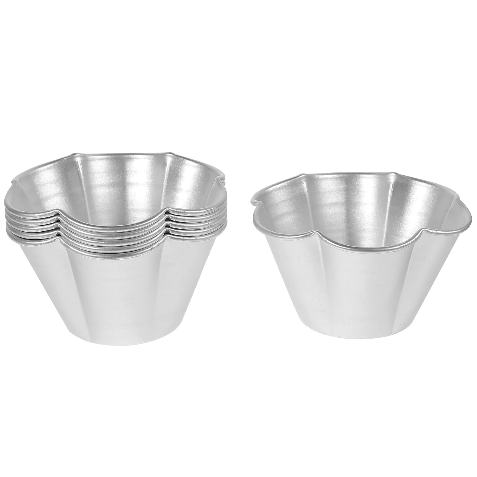 6 Pcs Cake Mold Aluminum Alloy Baking Pans Mini Supplies Reusable Tins Set Pudding Tin Easy Clean Safe Material
6 Pcs Cake Mold Aluminum Alloy Baking Pans Mini Supplies Reusable Tins Set Pudding Tin Easy Clean Safe Material