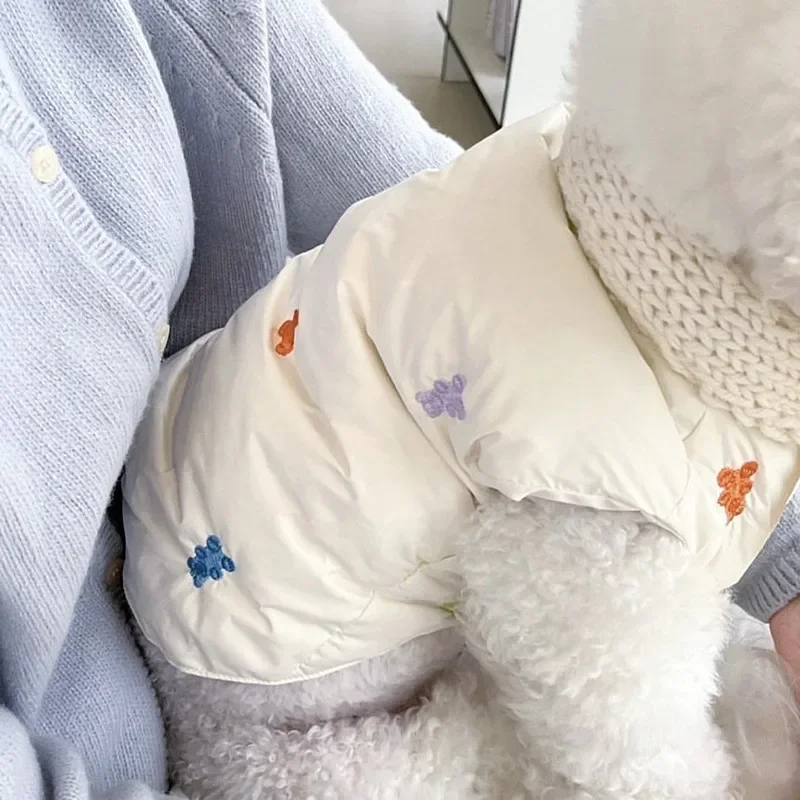 Dog Winter Cotton Down Jacket Vest for Small Medium Puppy Warm Outdoor Jacket Vest Wear Free shipping
Dog Winter Cotton Down Jacket Vest for Small Medium Puppy Warm Outdoor Jacket Vest Wear Free shipping