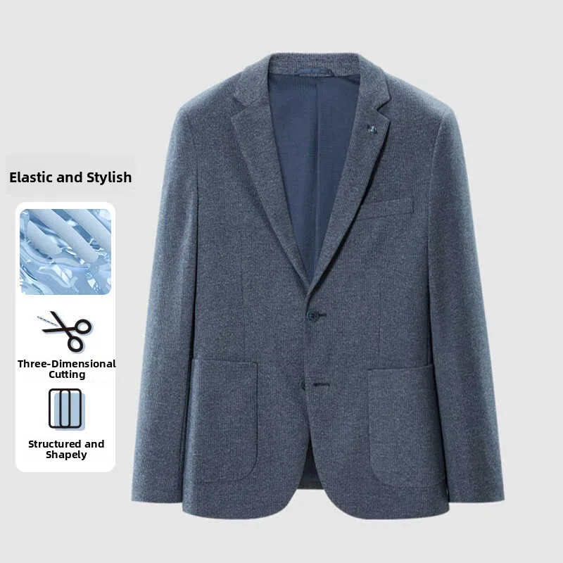 Модный трикотажный костюм с эластичным классическим воротником, повседневный, с длинными рукавами, деловой стиль, весна-лето, новинка
Модный трикотажный костюм с эластичным классическим воротником, повседневный, с длинными рукавами, деловой стиль, весна-лето, новинка