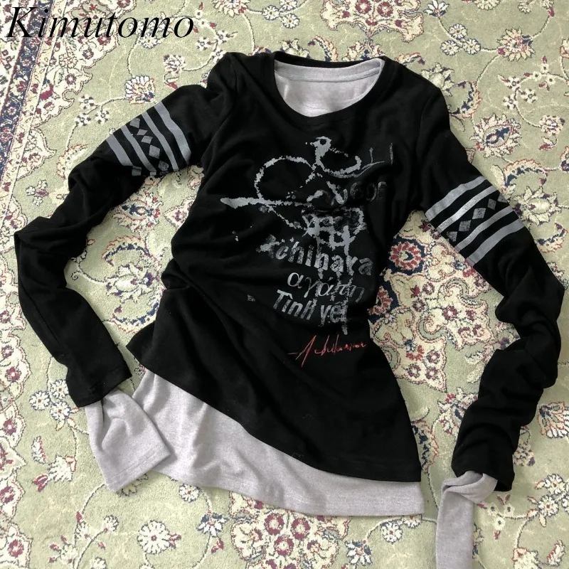 Kimutomo Harajuku футболки женские с длинным рукавом в полоску с буквенным принтом винтажные топы Y2k в стиле гранж женские повседневные футболки модные
Kimutomo Harajuku футболки женские с длинным рукавом в полоску с буквенным принтом винтажные топы Y2k в стиле гранж женские повседневные футболки модные