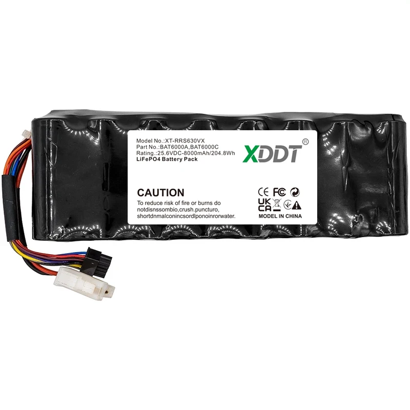8000mAh Battery for Robomow RS622,RS622 Pro, RS622U,RS625,Tuscania MS1000,Tuscania MS1500, Tuscania MS1800,Tuscania MS2500
8000mAh Battery for Robomow RS622,RS622 Pro, RS622U,RS625,Tuscania MS1000,Tuscania MS1500, Tuscania MS1800,Tuscania MS2500