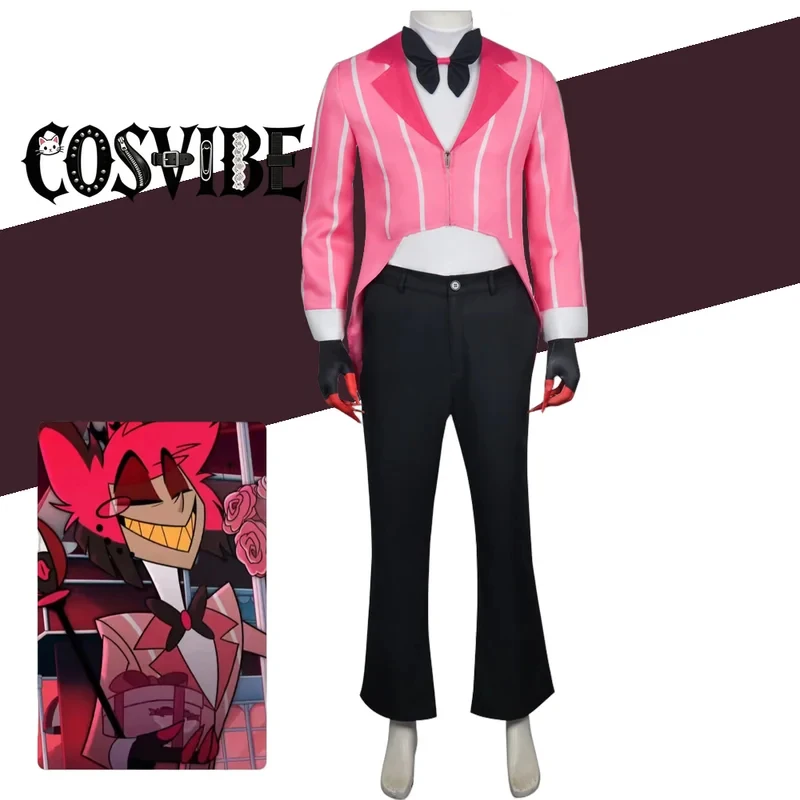KKL3Hazbin Hotel Alastor Cosplay - Pink Uniform Suit Adults Men Women Carnival Halloween k15[[
KKL3Hazbin Hotel Alastor Cosplay - Pink Uniform Suit Adults Men Women Carnival Halloween k15[[