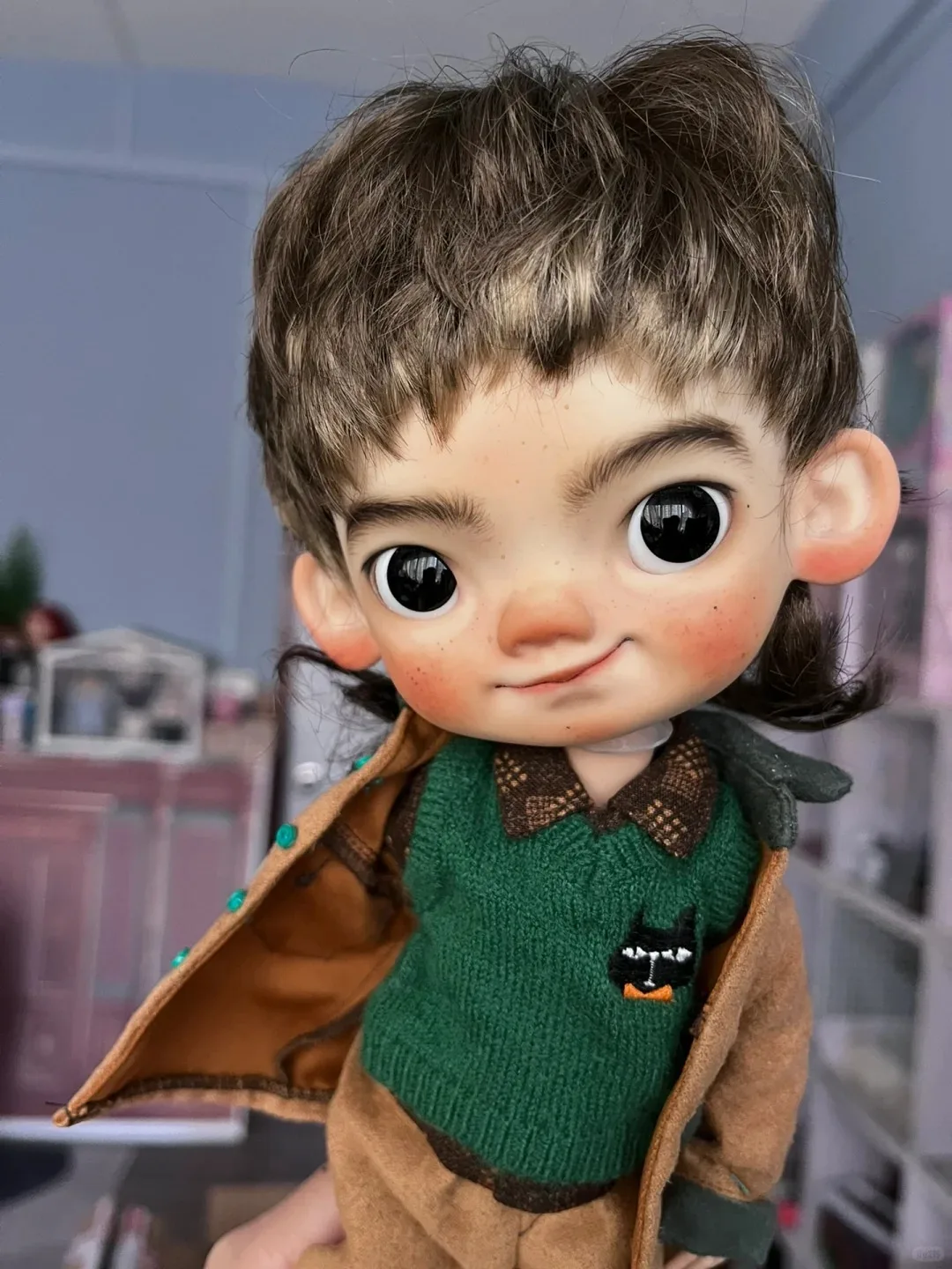 sd 1/6 Большая голова с телом девушки, дополнительные свободные руки и ноги PiPi Jaki, озорные куклы Happy Cute Minor BJD, отправлено бесплатно
sd 1/6 Большая голова с телом девушки, дополнительные свободные руки и ноги PiPi Jaki, озорные куклы Happy Cute Minor BJD, отправлено бесплатно