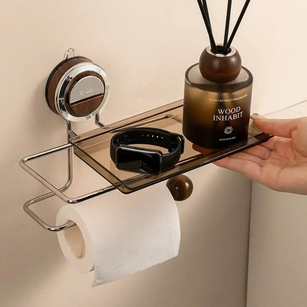 Держатель для бумажных полотенец на присоске, настенный диспенсер для рулонной бумаги без перфорации, стеллаж для хранения, устойчивая вешалка для туалетной бумаги, бытовая 
Держатель для бумажных полотенец на присоске, настенный диспенсер для рулонной бумаги без перфорации, стеллаж для хранения, устойчивая вешалка для туалетной бумаги, бытовая