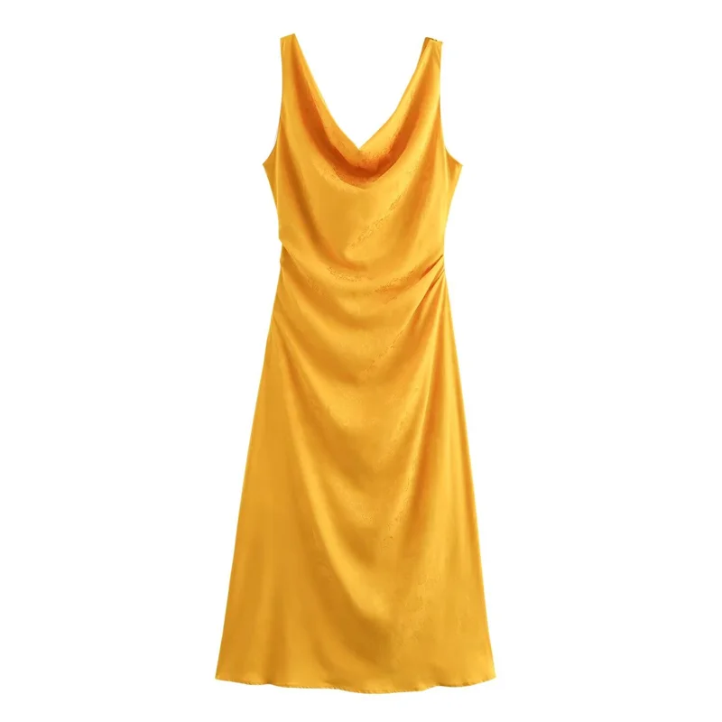 Summer Women's Jacquard Long Dresses 2024 New Fashion Sleeveless A-line Dresses Elegant Women's Party Evening Dress
Summer Women's Jacquard Long Dresses 2024 New Fashion Sleeveless A-line Dresses Elegant Women's Party Evening Dress