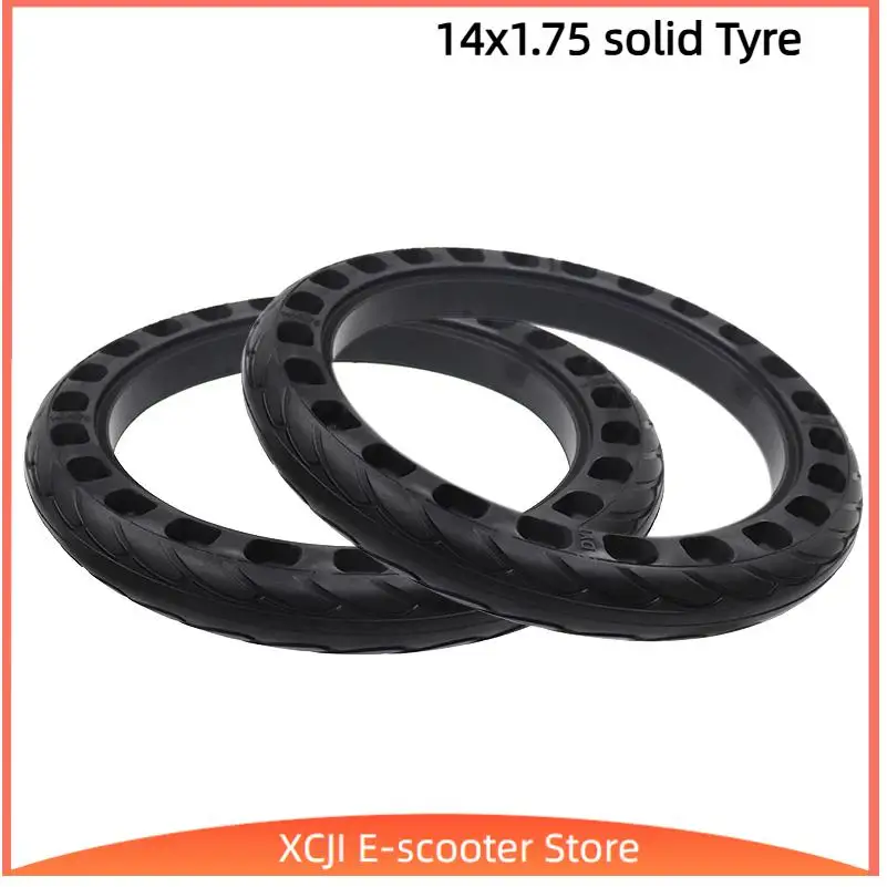14 inch electric scooter tire, 14x1.75 honeycomb hole solid tire, wear-resistant, anti puncture, shock-absorbing rubber tire
14 inch electric scooter tire, 14x1.75 honeycomb hole solid tire, wear-resistant, anti puncture, shock-absorbing rubber tire