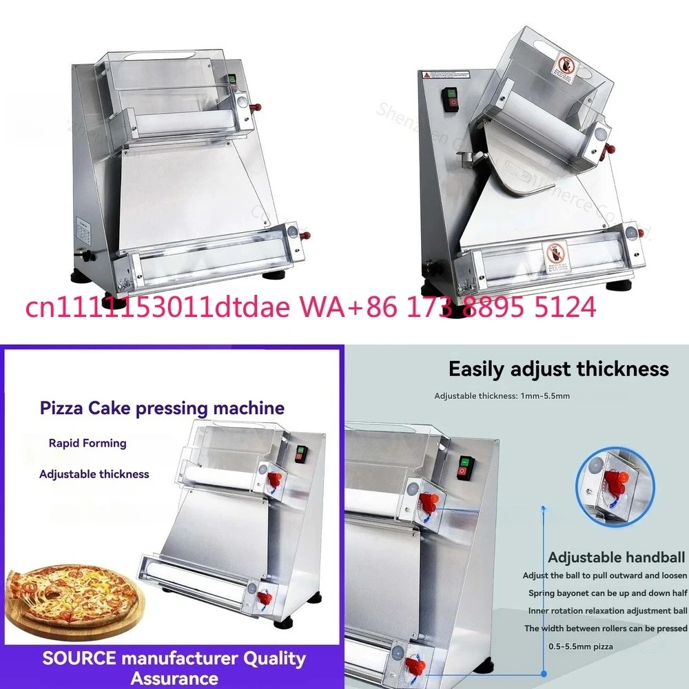 Commercial Full Automatic Stainless Steel Pizza Dough Press for Pizza Forming Machine 10-40 cm Adjustable Pizza Cake Press
Commercial Full Automatic Stainless Steel Pizza Dough Press for Pizza Forming Machine 10-40 cm Adjustable Pizza Cake Press