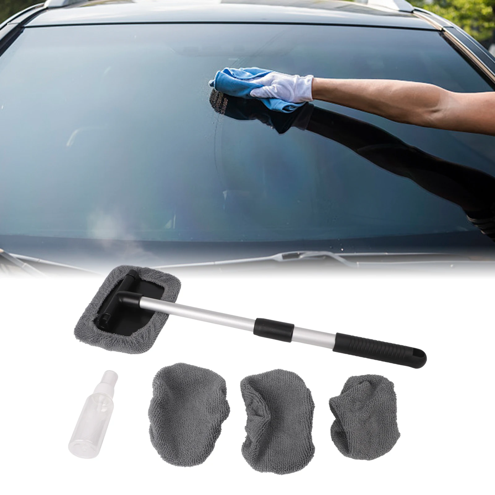 Versatile Window Cleaning Brush Car Wash Adjustable Mop Head Length 26 Cm To 45 Cm Car Wash Brush Ergonomic Design
Versatile Window Cleaning Brush Car Wash Adjustable Mop Head Length 26 Cm To 45 Cm Car Wash Brush Ergonomic Design
