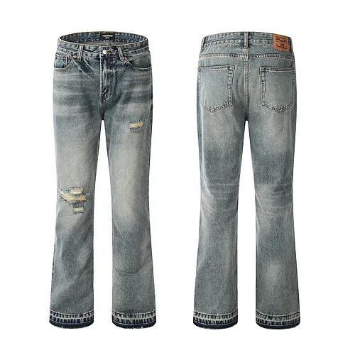 2025 New Vintage Loose Casual Ripped Cat Whisker Denim Bell Bottoms Trendy Versatile Slimming Long Pants
2025 New Vintage Loose Casual Ripped Cat Whisker Denim Bell Bottoms Trendy Versatile Slimming Long Pants