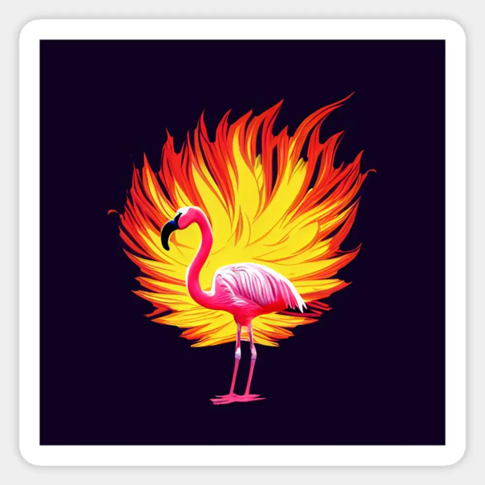 Фламинго на огне | Наклейка Flameingo для декора ноутбука, спальни, автомобиля, милый мультяшный модный чемодан для общественных мест
Фламинго на огне | Наклейка Flameingo для декора ноутбука, спальни, автомобиля, милый мультяшный модный чемодан для общественных мест