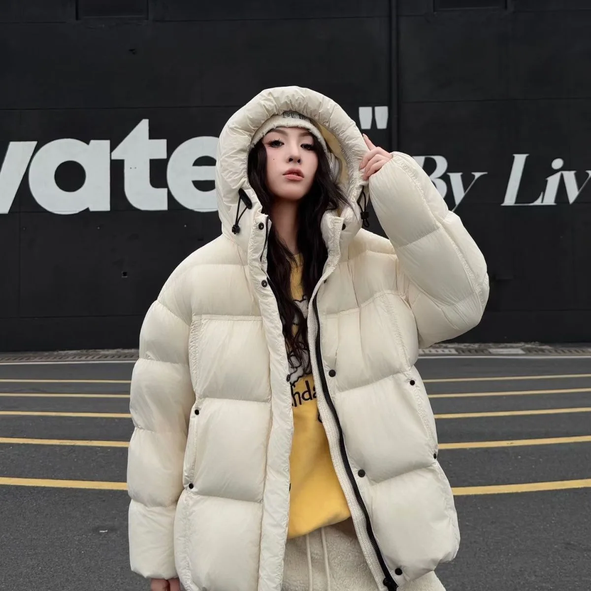 2026 Европейская зимняя модная женская куртка-пуховик с капюшоном, теплая куртка
2026 Европейская зимняя модная женская куртка-пуховик с капюшоном, теплая куртка