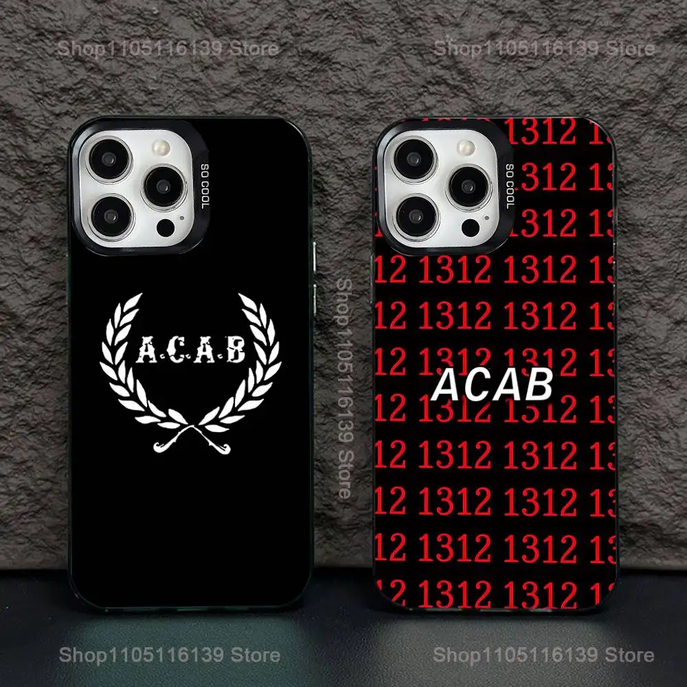Acab Ultras Phone Case For iPhone 16,15,14,13,12,11,Pro,XS,Max,Plus,Mini,SE Black Candy Matte Shockproof Cover
Acab Ultras Phone Case For iPhone 16,15,14,13,12,11,Pro,XS,Max,Plus,Mini,SE Black Candy Matte Shockproof Cover