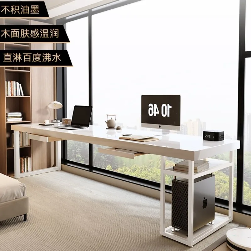 Desktop computer desk household side-by-side solid wood double office desk
Desktop computer desk household side-by-side solid wood double office desk