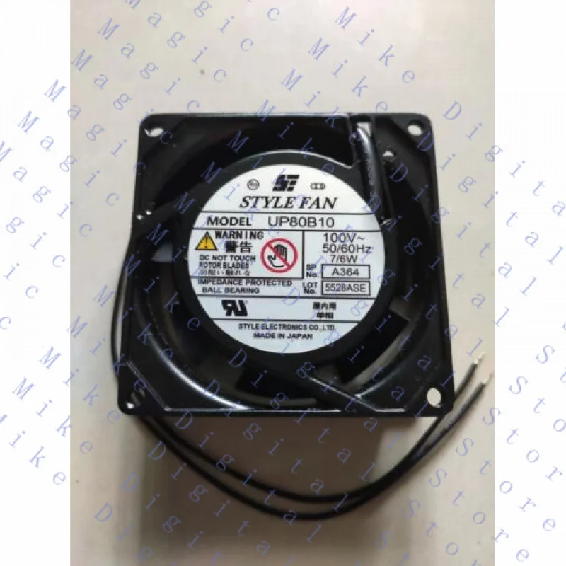 H 1 PCS for STYLE FAN UP80B10 AC 100V 7/6W 80*80*25MM 2 WIRE aluminum frame fan
H 1 PCS for STYLE FAN UP80B10 AC 100V 7/6W 80*80*25MM 2 WIRE aluminum frame fan