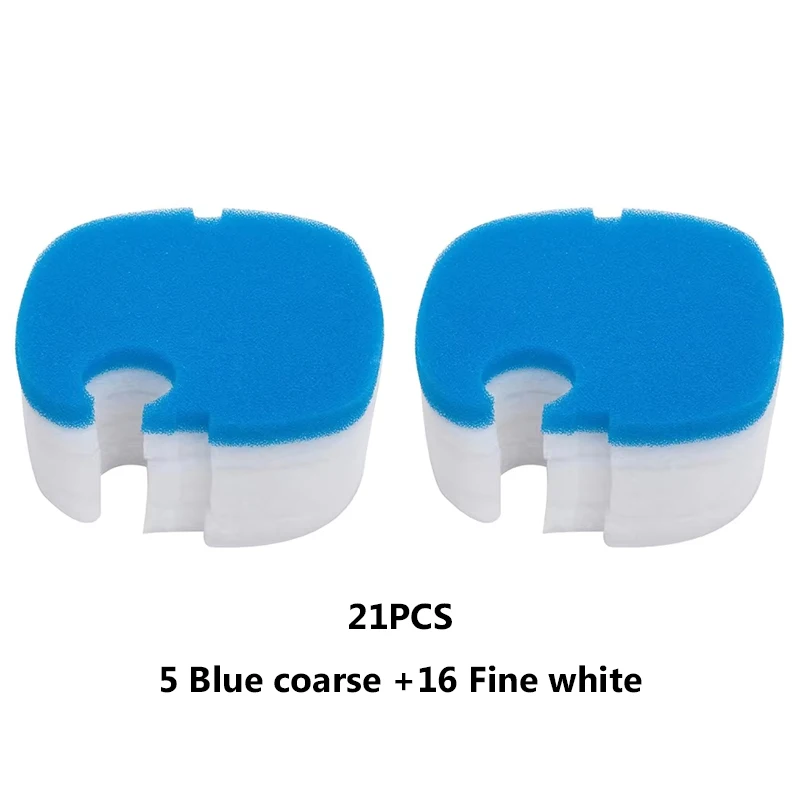 New Aquarium Filter Set Compatible Blue White Coarse Filter Foam Sponge Fit for Sunsun HW 304AB 404AB 704AB 3000 Canister Filter
New Aquarium Filter Set Compatible Blue White Coarse Filter Foam Sponge Fit for Sunsun HW 304AB 404AB 704AB 3000 Canister Filter