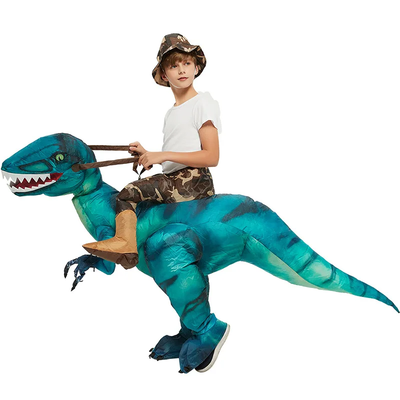 Halloween Costumes Funny Cartoon Dolls Animal Mounts Tyrannosaurus Rex, Velociraptor Dinosaur Inflate Clothes
Halloween Costumes Funny Cartoon Dolls Animal Mounts Tyrannosaurus Rex, Velociraptor Dinosaur Inflate Clothes