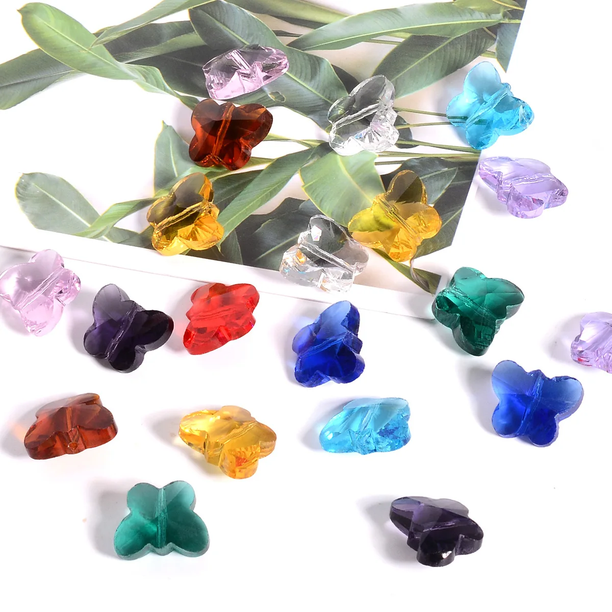 14mm Crystal Butterfly Beads in Middle Hole/Top Hole Charms Loose Spacer Beads for Jewelry Making DIY Handmade Bracelet Necklace
14mm Crystal Butterfly Beads in Middle Hole/Top Hole Charms Loose Spacer Beads for Jewelry Making DIY Handmade Bracelet Necklace