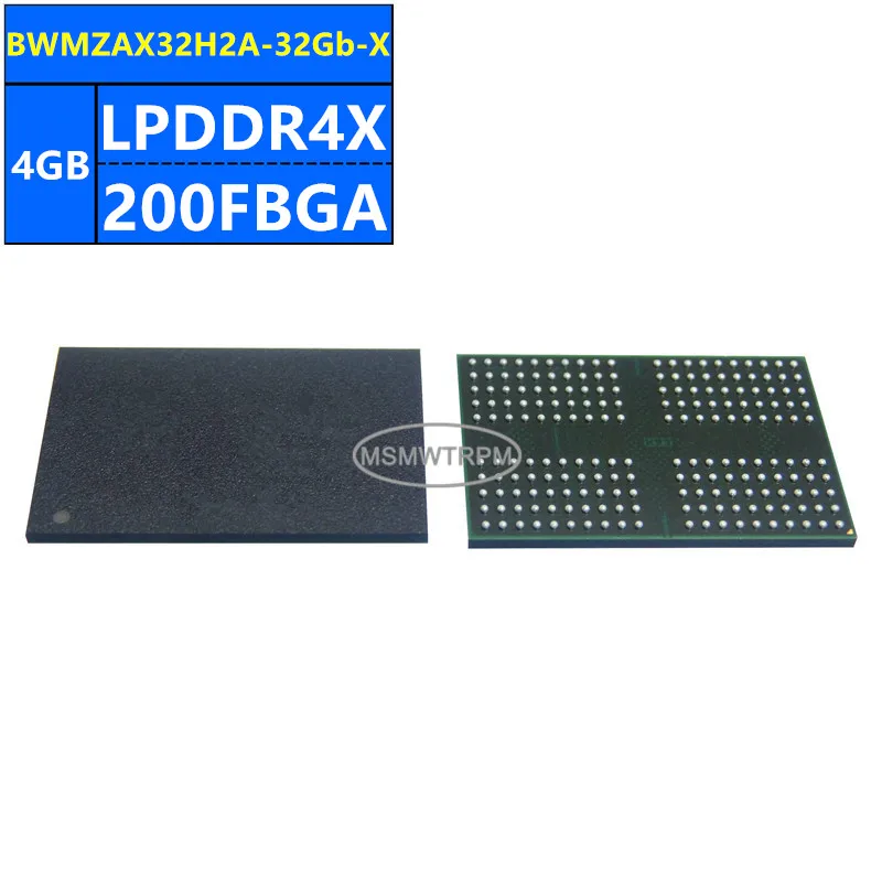 BWMZAX32H2A-32Gb-X BWMEDX32H2A-32Gb-X BWCC2X32N2A-32G-X LPDDR4X 4GB 200FBGA 32Gb Memory Chip IC Integrated Circuits Brand New O
BWMZAX32H2A-32Gb-X BWMEDX32H2A-32Gb-X BWCC2X32N2A-32G-X LPDDR4X 4GB 200FBGA 32Gb Memory Chip IC Integrated Circuits Brand New O