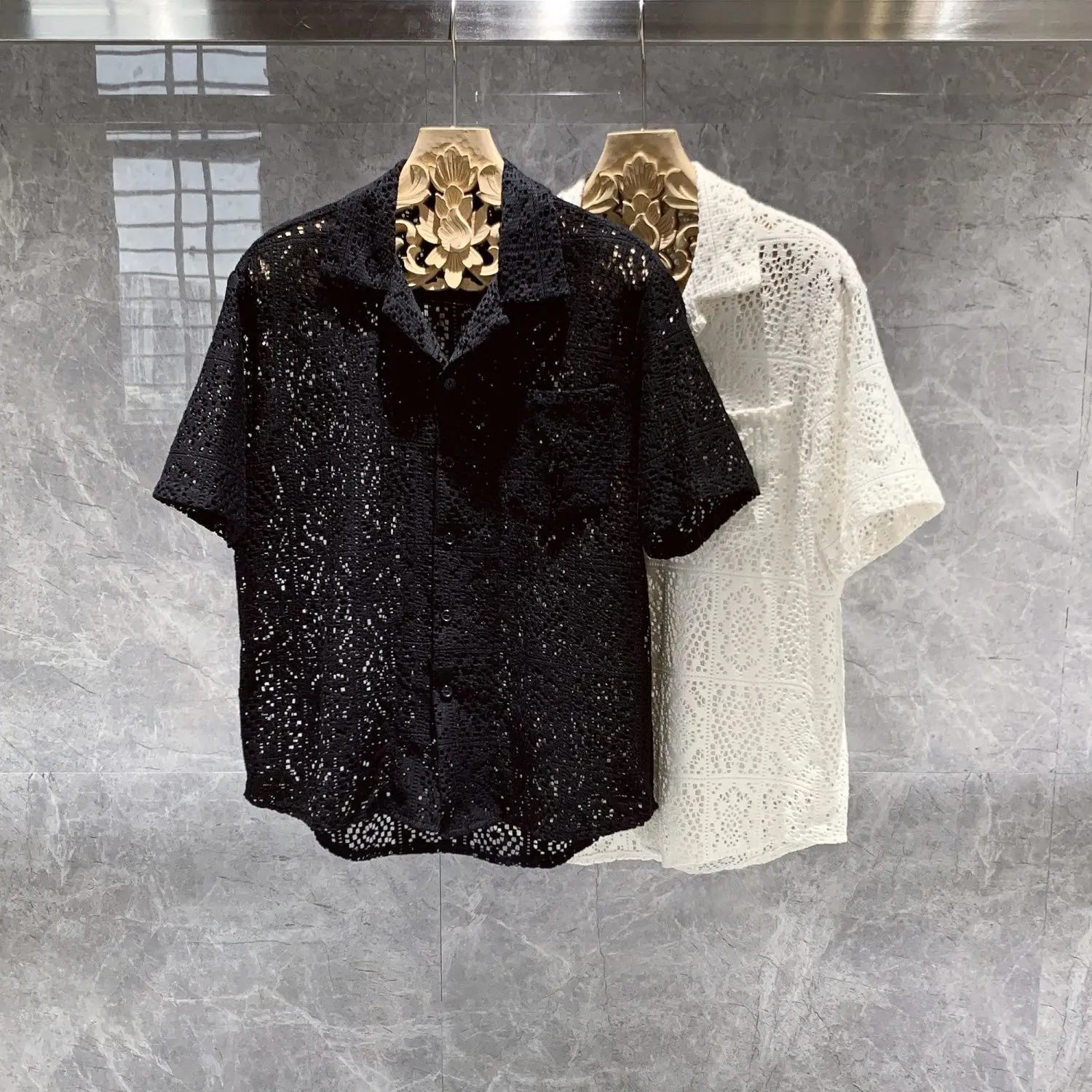 Мужская футболка оверсайз 300 Pou, повседневная, тонкая, с кубинским воротником, летняя, модная, свободного кроя
Мужская футболка оверсайз 300 Pou, повседневная, тонкая, с кубинским воротником, летняя, модная, свободного кроя