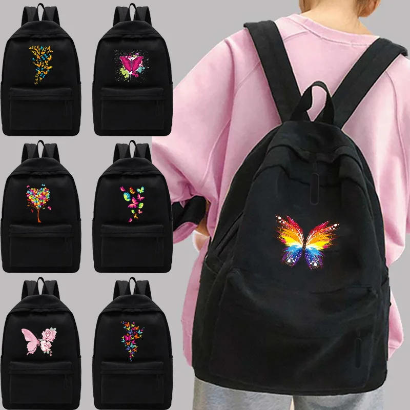 Unisex Shoulder Backpack Casual Butterfly Pattern Hiking Backpack Outdoor Sport School Bag Large Capacity Travel Laptop Rucksack
Unisex Shoulder Backpack Casual Butterfly Pattern Hiking Backpack Outdoor Sport School Bag Large Capacity Travel Laptop Rucksack