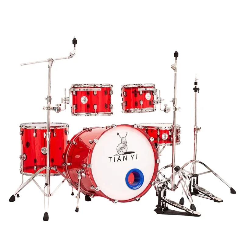 Best Selling Wholesale Fashion Acrylic Transparent Drum Sets Drum Set Professional For Adult
Best Selling Wholesale Fashion Acrylic Transparent Drum Sets Drum Set Professional For Adult