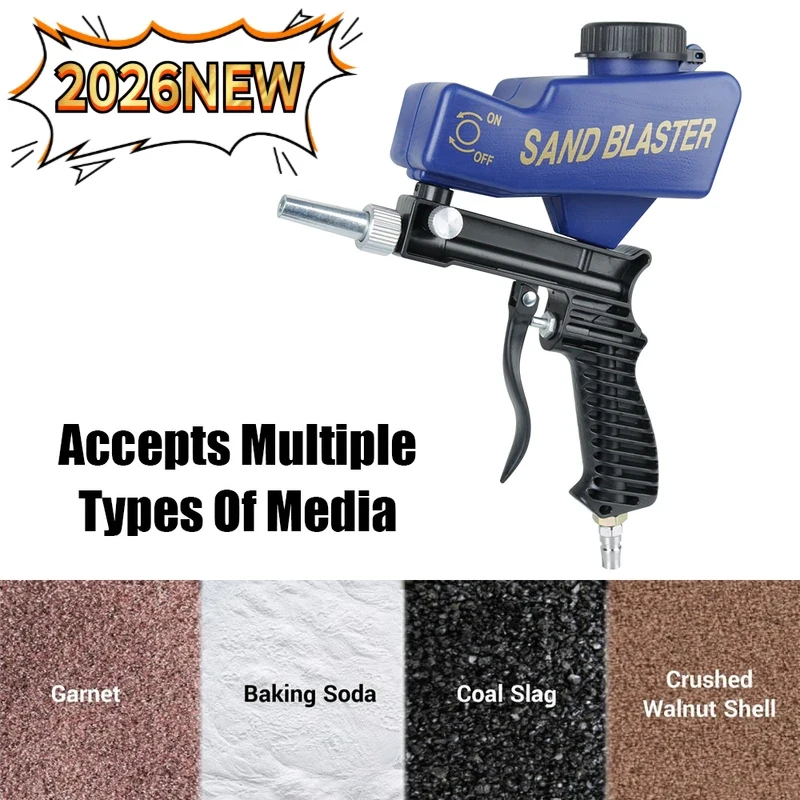Hot-Selling Sandblasting Machine Pneumatic Sandblasting Set Pneumatic Sandblasting Gun Set Adjustable Sandblasting Machine Gravi