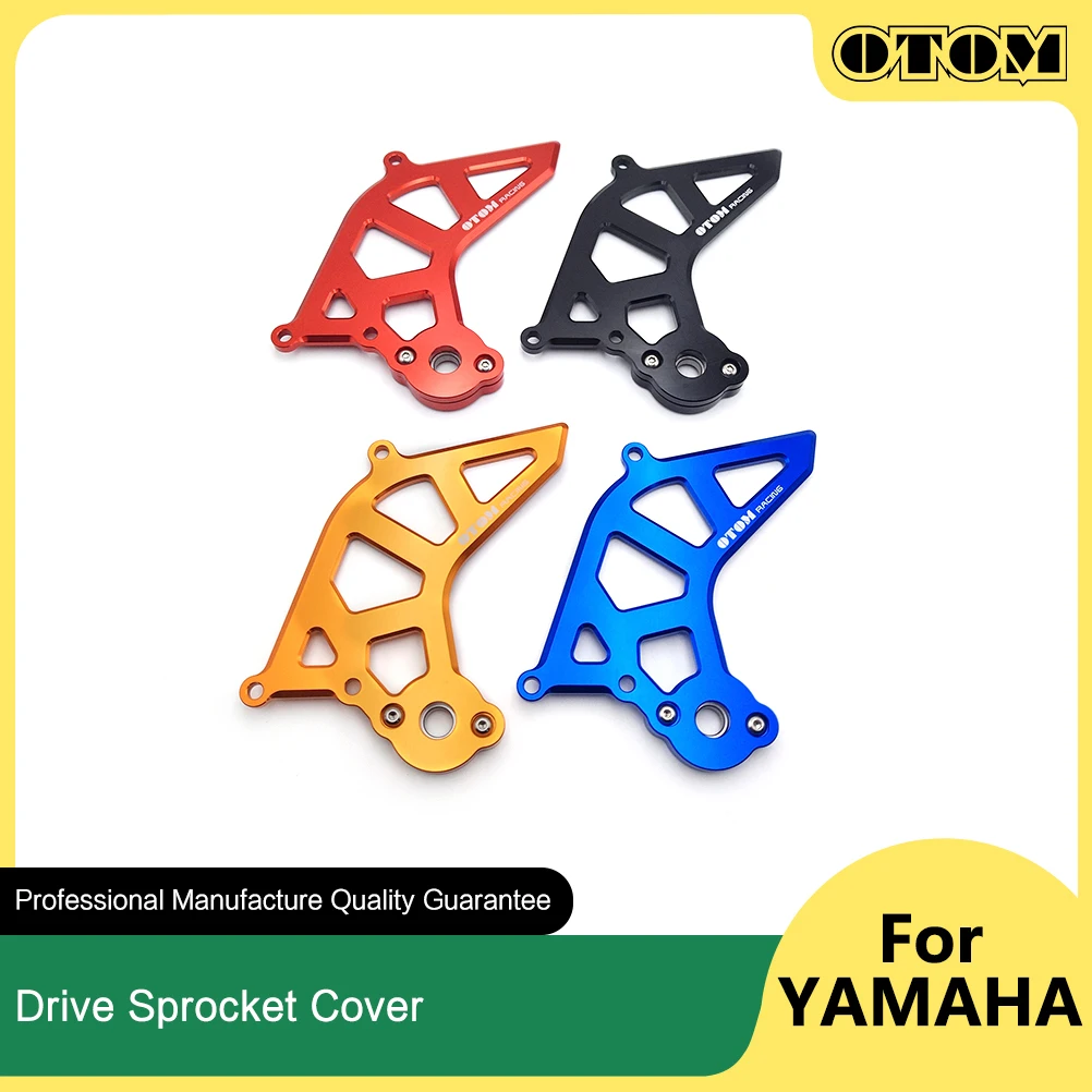 OTOM New CNC Front Drive Sprocket Cover Protector Guards Aluminum Alloy For DT230 MT250 TSE250R Pit Dirt Bikes Accessories Parts
OTOM New CNC Front Drive Sprocket Cover Protector Guards Aluminum Alloy For DT230 MT250 TSE250R Pit Dirt Bikes Accessories Parts