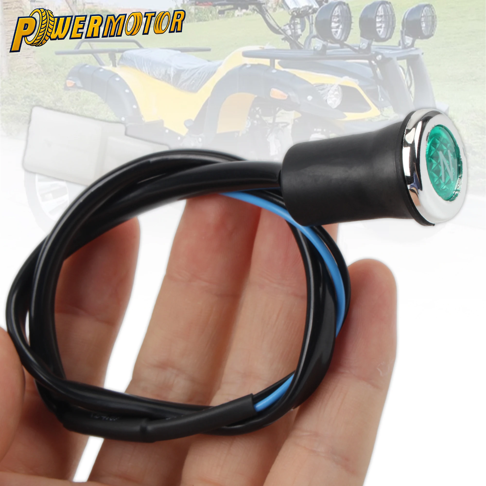 Universal 12V LED Reverse Neutral Indicator Light Gear Position Indicator Lamp UTV ATV Quad Bike Four Wheeled Go Karts Parts
Universal 12V LED Reverse Neutral Indicator Light Gear Position Indicator Lamp UTV ATV Quad Bike Four Wheeled Go Karts Parts