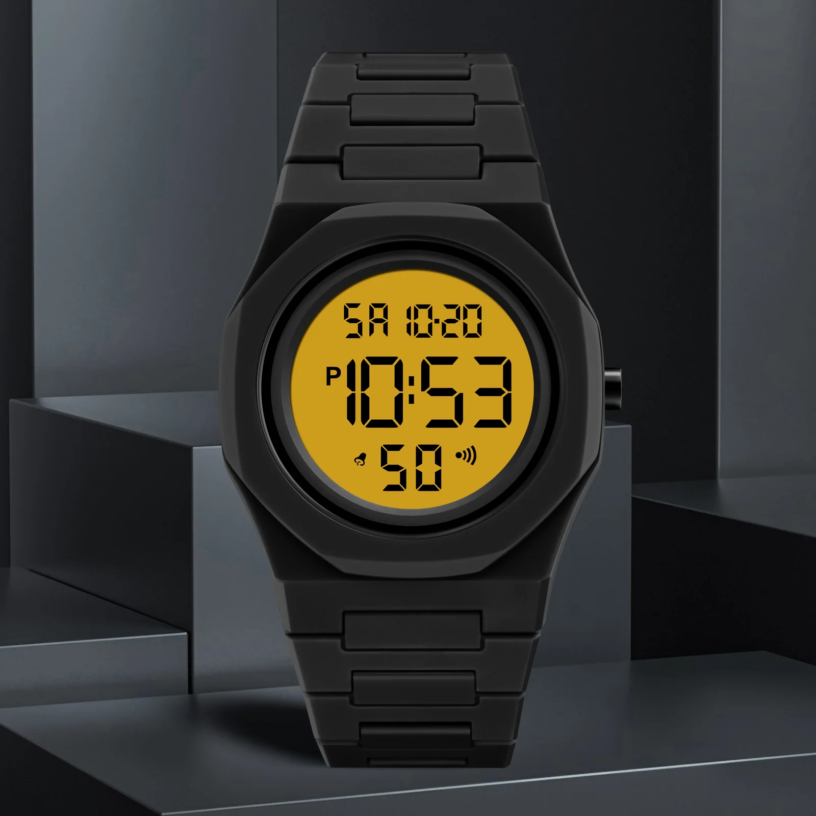 SKMEI 2613 Digital Wristwatch Electronic Watch 50M Waterproof EL Light Date Week Display Countdown For Handwashing Shower Sweat
SKMEI 2613 Digital Wristwatch Electronic Watch 50M Waterproof EL Light Date Week Display Countdown For Handwashing Shower Sweat