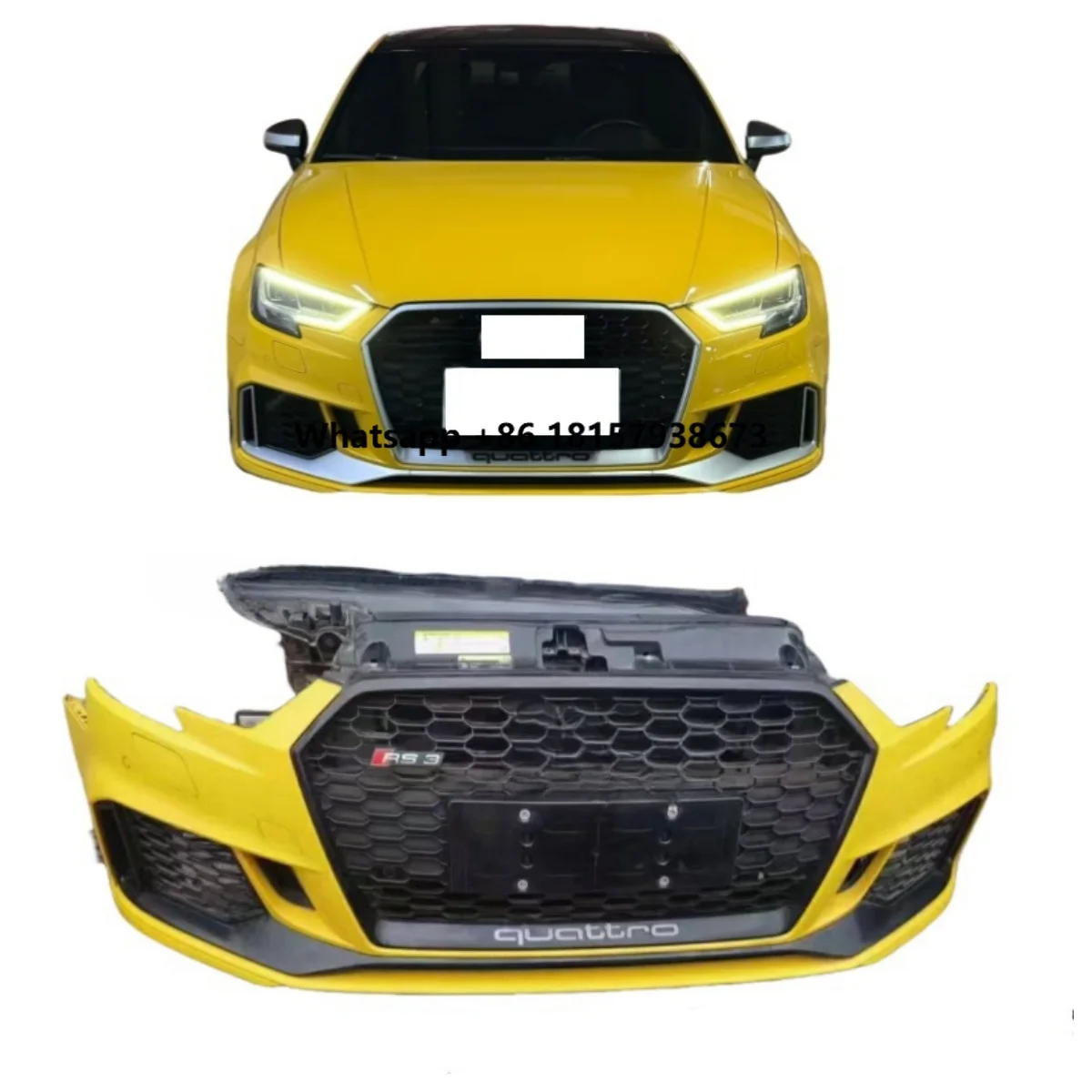 For RS Style Body Kit Surround RS3 RS4 RS5 Front Bumper Grill RS7 Grille Accessories Headlight Condenser Tank ABS New Used
For RS Style Body Kit Surround RS3 RS4 RS5 Front Bumper Grill RS7 Grille Accessories Headlight Condenser Tank ABS New Used