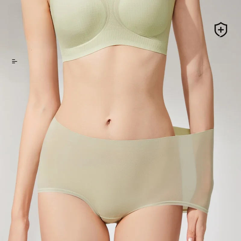 Sexy Ultra-Thin Ammonia Seamless High Elastic Light Women's Simple Antibacterial Breathable Quick-Drying Simple Briefs Underwear
Sexy Ultra-Thin Ammonia Seamless High Elastic Light Women's Simple Antibacterial Breathable Quick-Drying Simple Briefs Underwear