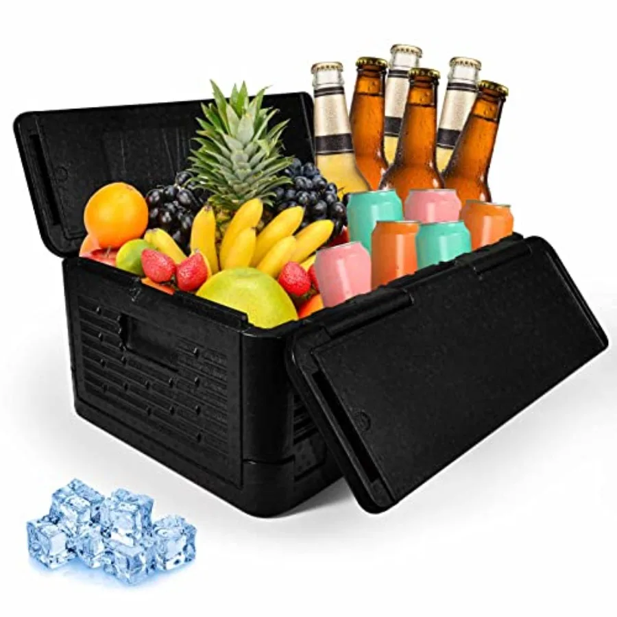 Camping Cooler, Collapsible 39L 60 Can Insulated Ice Chest, Portable Lightweight Hard Car Coolers, Large Waterproof Cooler Box
Camping Cooler, Collapsible 39L 60 Can Insulated Ice Chest, Portable Lightweight Hard Car Coolers, Large Waterproof Cooler Box
